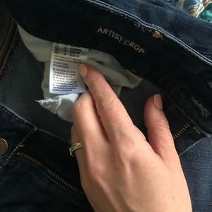 American Eagle Outfitters Jeans - 🦋AE Dark Wash Artist Crop Jeans🦋 American Eagle Outfitters Jeans - 🦋AE Dark Wash Artist Crop Jeans🦋